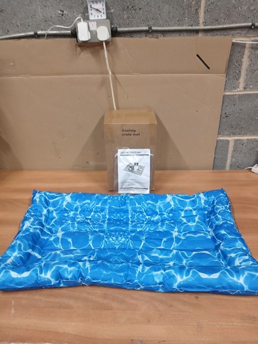 Argos cooling dog crate - cooling, mat