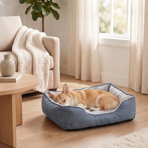 Dog bed soft pet cushion - dog,