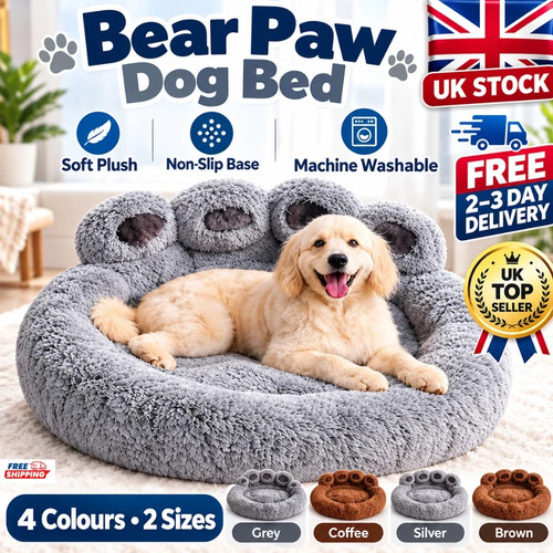 Dog bed soft pet cushion - bed, large