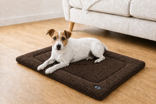 Washable dog crate mat medium - washable,