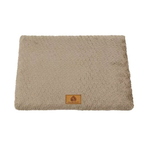 Foam dog bed washable - dog, faux