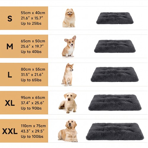 Dog bed soft pet - soft, cushion